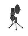 Micrófono WOXTER trípode y pop killer Mic-Studio 60 USB2.0